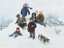 Зимняя горка
